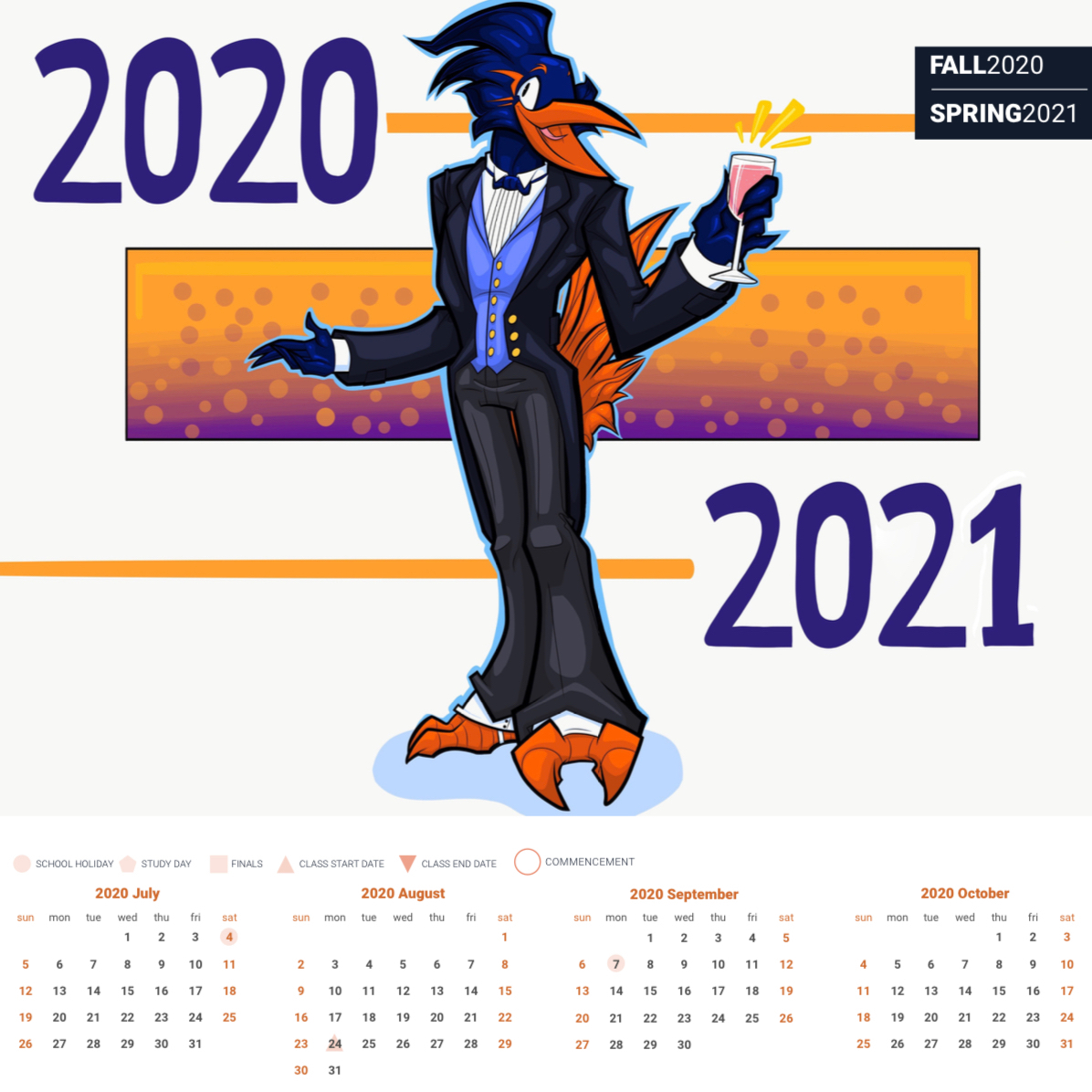 Utsa Fall 2021 Calendar - Customize and Print