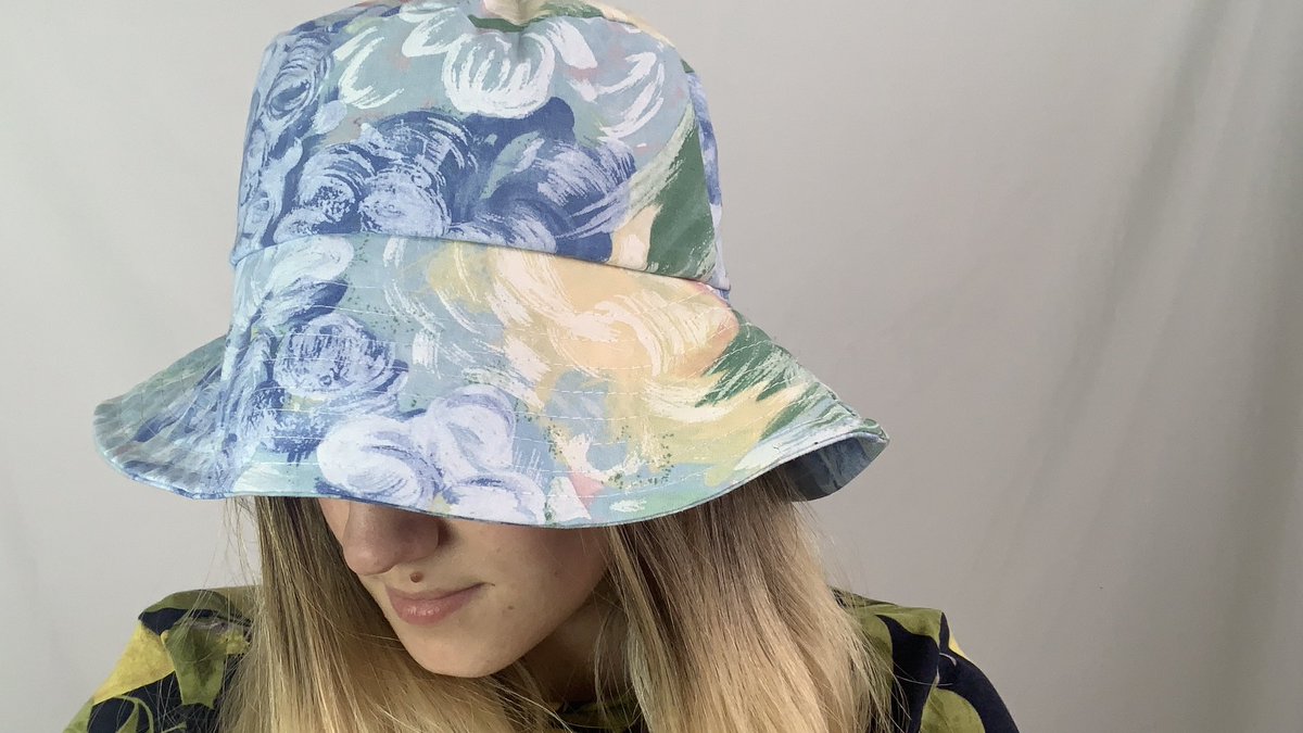 Water Color Floral One sided | Recycled Materials | Machine Washable | $35