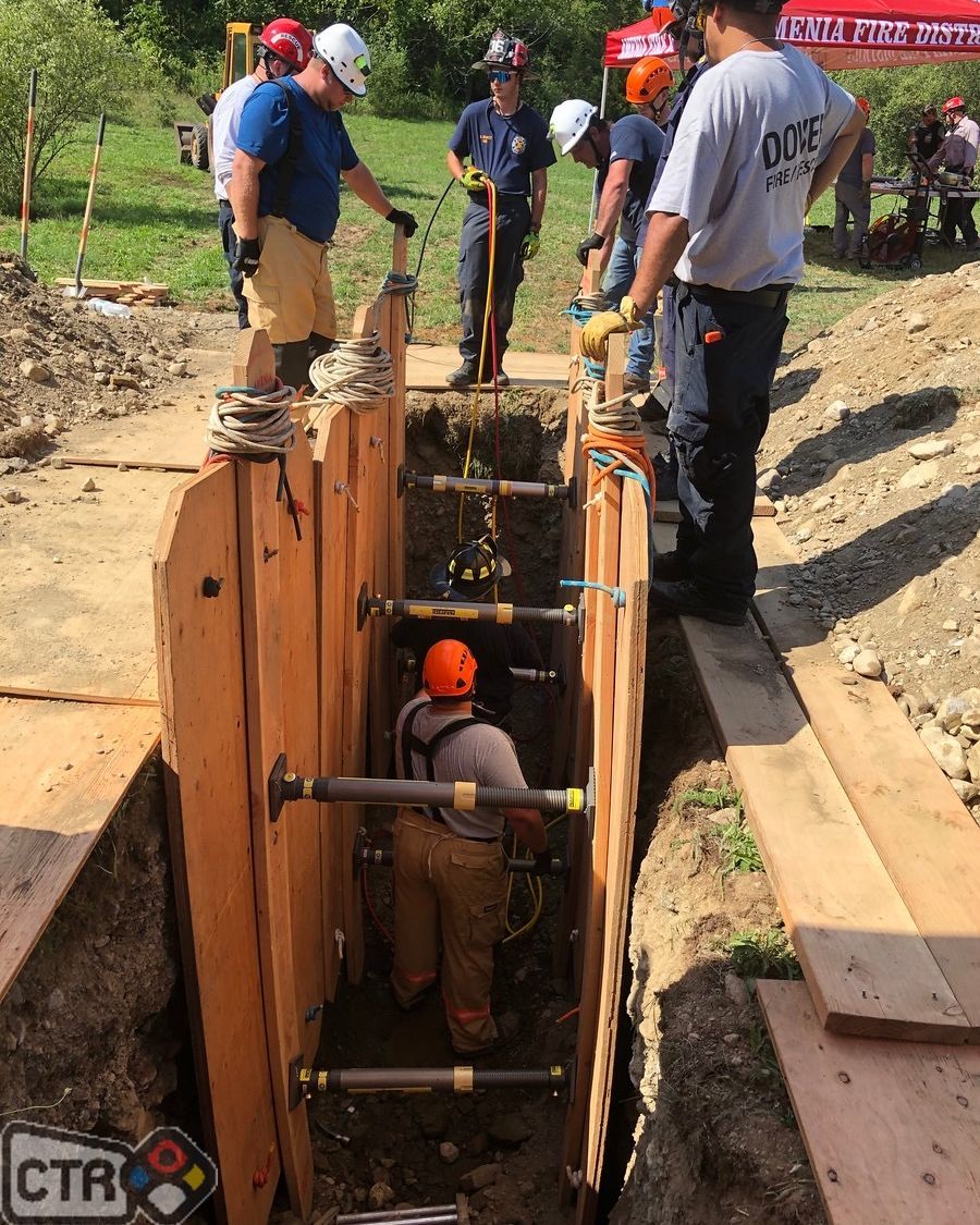 CapTechRescue's tweet image. Recent photos from a #trenchrescue class we conducted for a Fire Department #TechnicalRescue team. #paratech #rescue #firefighter #training @Paratech_Inc