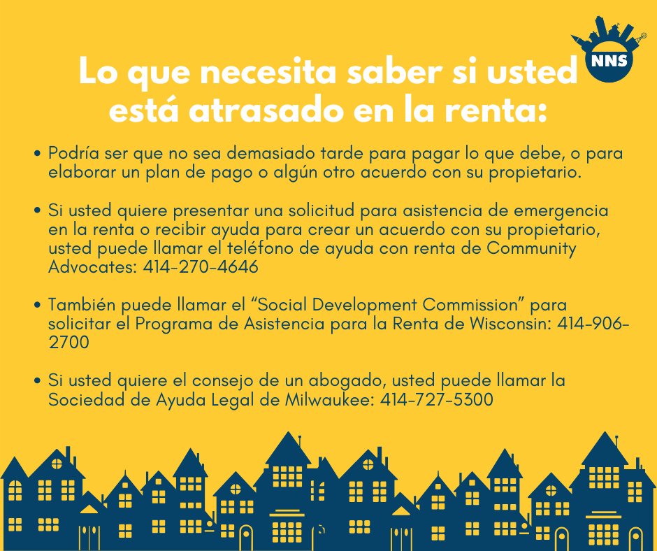 5/ As soon as the eviction ban expired, we wanted to make sure renters knew what was up and had the resources they needed to stay housed.We wrote an FAQ:  http://bit.ly/WWevictionban  And shared infographics in English and Spanish on FB: