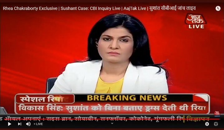 RanjeetaKaur333's tweet image. I loved to see this face of #AnjanaOmKashyap 😂😂😂 after getting a tight one from #VikasSingh ji #BoycottAajtak