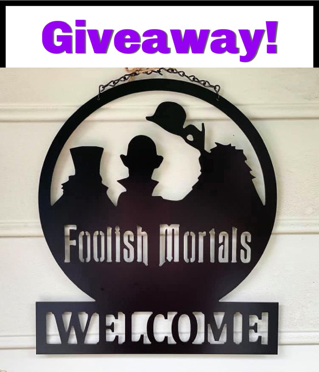 Win a FREE Haunted Mansion-inspired Hitchhiking Ghosts decor! 👻 To enter: planetfancave.com/pages/foolish-… #hauntedmansion #disneyworld #disneyland #disney