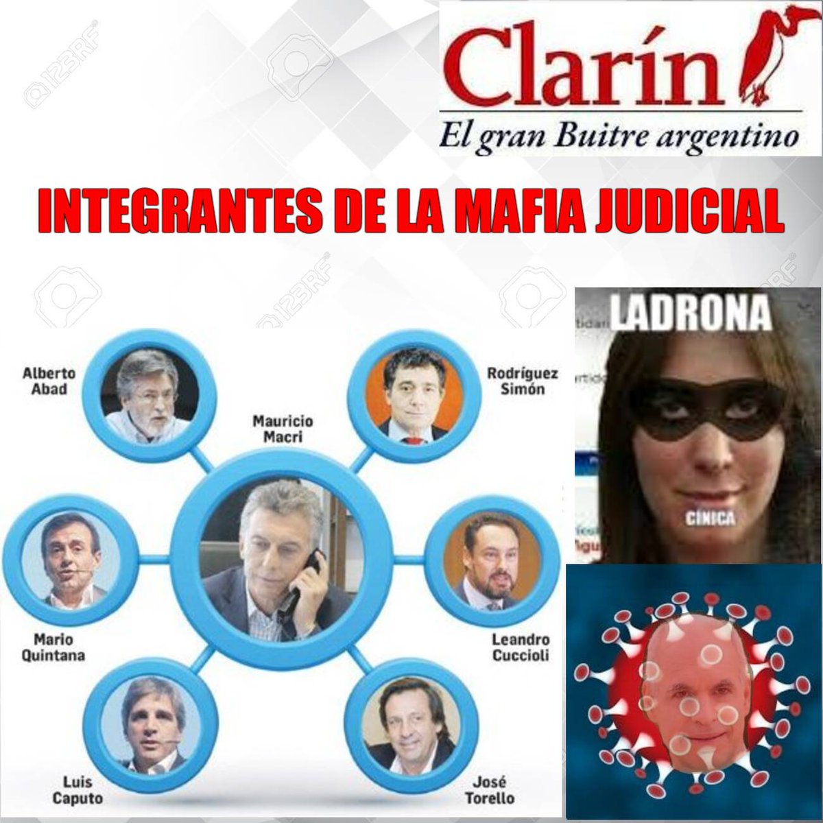 #QuieroReformaJudicial
Porque:
#YoNoMarcho con los felpudos
del vago: candidato off-shore!
 #ClarinGolpista  + #LaBandaDeMacri
 Por esto:
#QuieroReformaJudicial
#NuncaMásEsNuncaMás
#ClarinGolpista
#QuieroReformaJudicial