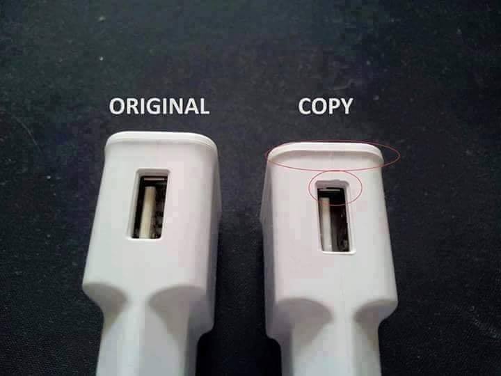 How to identify a fake product.