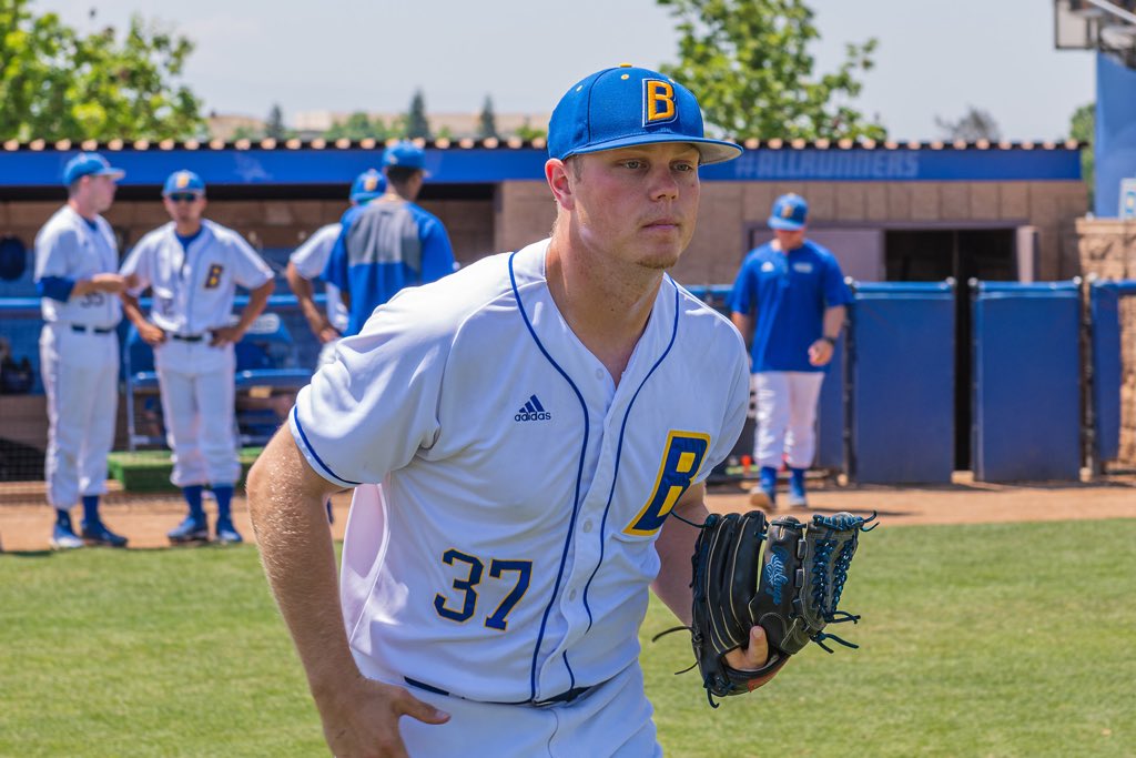 CSUB_Baseball's tweet photo. Senior right-hander Ethan Skuija led the Expedition League in strikeouts (75) and ERA (1.25), while tossing 43.1 IP for the Pierre Trappers this summer... 

https://t.co/E60YahCqtM

#HomeIsAtHardt https://t.co/0UWwTKok62