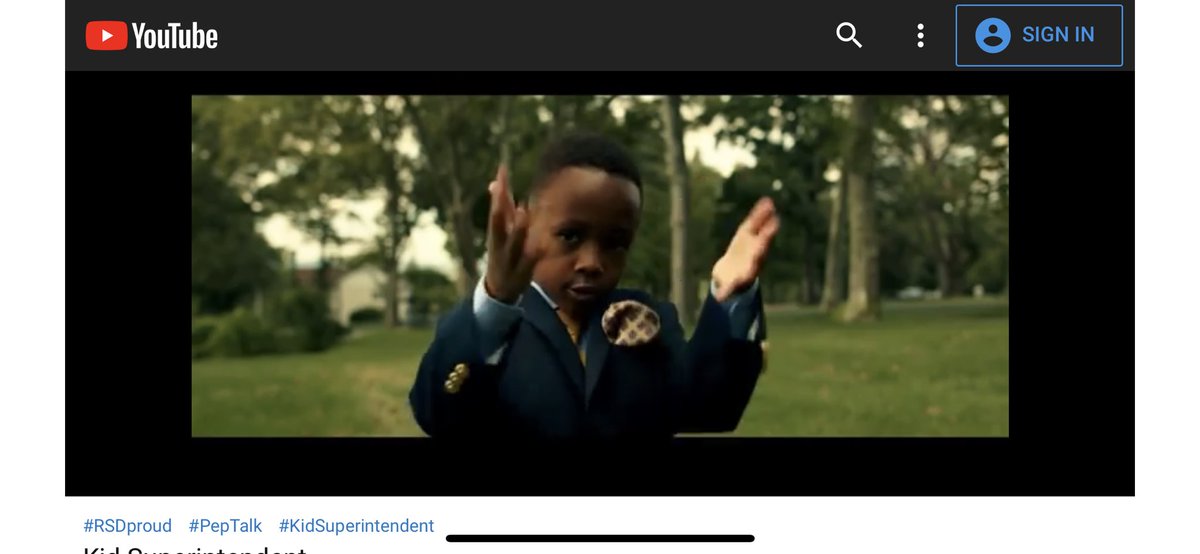 You gotta check out this video which is a #peptalk for the upcoming school year. #kidsuperintendent knocks it out of the ballpark. ‘Give each other grace not grief’ and ‘You got this’ are my key takeaways. Just when you hear him say RSD think RVS. youtu.be/a71O90UCF1U  #RVSed