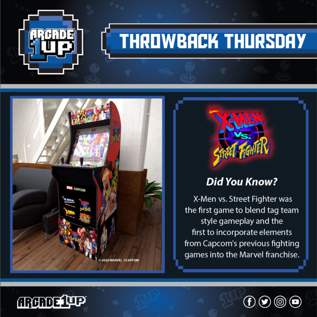 Arcade 1Up, X-Men vs. Street Fighter Arcade Machine 