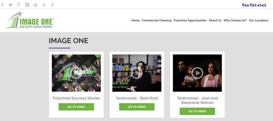 Take a look at some of our Video Testimonials! 

See how Image One could be right for you! 

imageoneusa.com/videos/