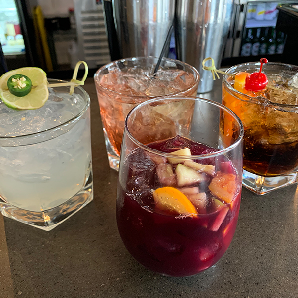 The four amigos!  Can you name each of these cocktails?!