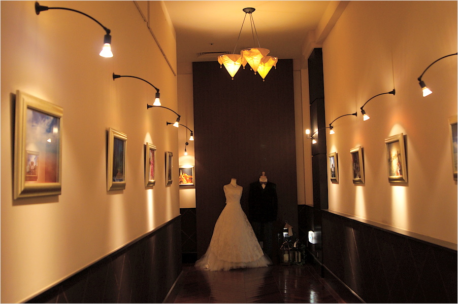 ふらりん 小さな結婚式 へ通じる通路 ふぉと散歩 お台場 ヴィーナスフォート 小さな結婚式 ライトアップ