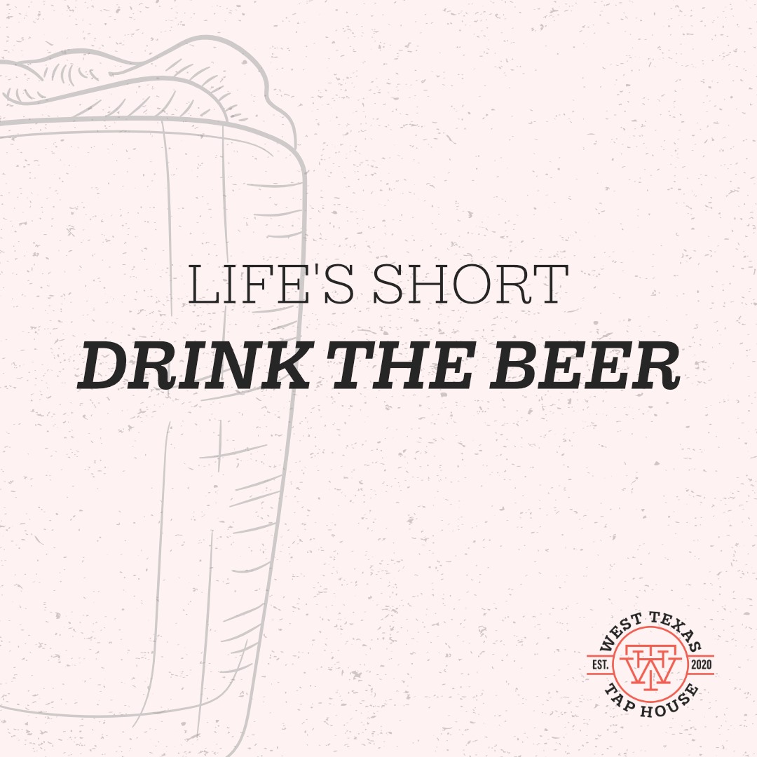 westtextaphouse's tweet photo. Its almost Friday!!
.
.
#wtth #elpaso #elpasotx #ep411 #comingsoon #taphouse #selfpour #craftbeer https://t.co/gMfqRJv5yk