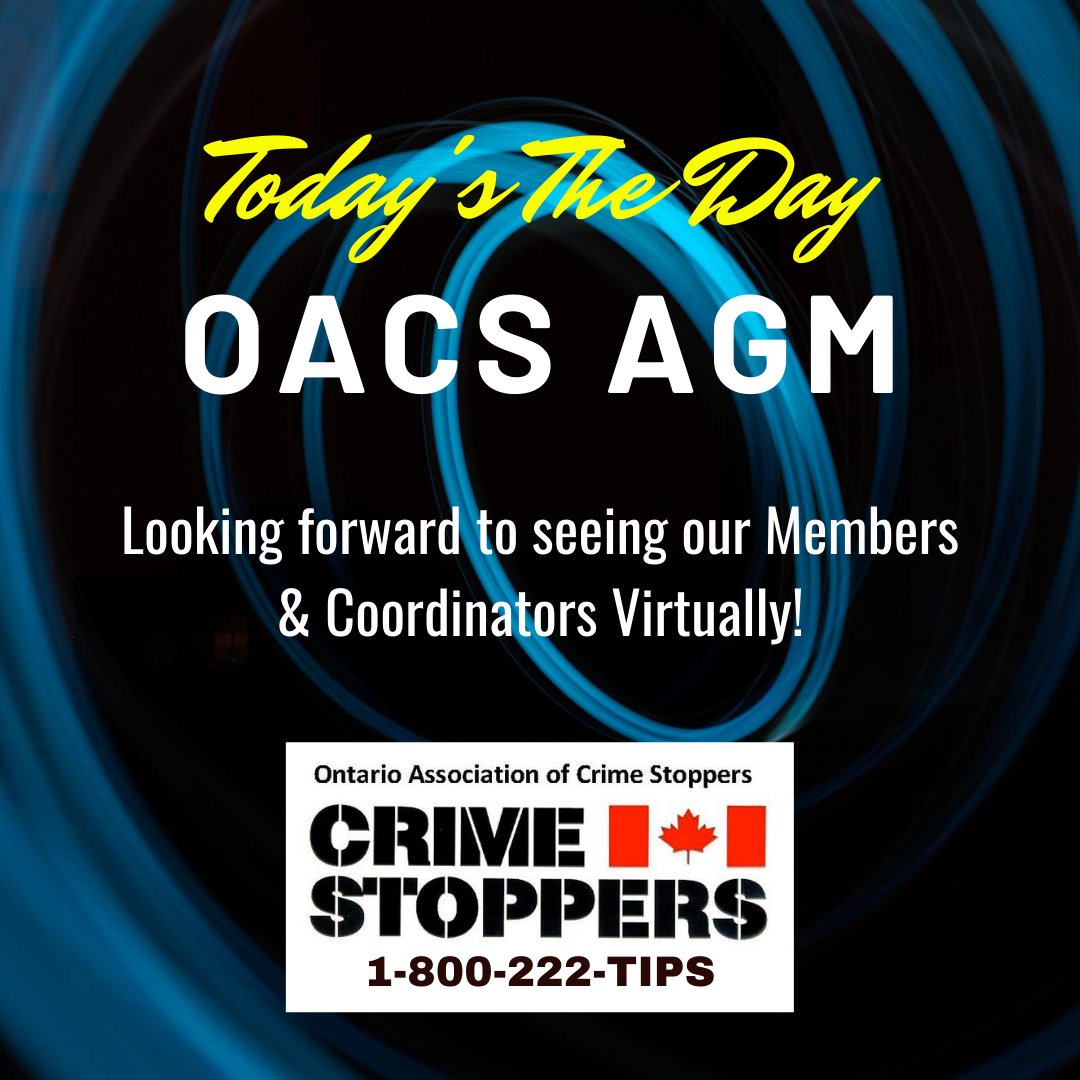 Coordinator training this afternoon and AGM tonight! We're making sure we keep our programs informed. Looking forward to seeing everyone! #Ontario #OACS #partnerships