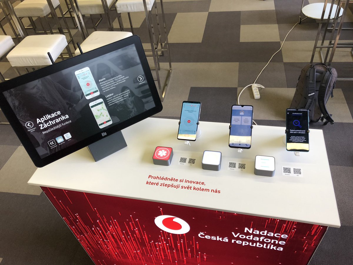 NadaceVodafone's tweet photo. 📲Námi podpořené aplikace, které pomáhají zachraňovat životy budeme odteď představovat na akcích v digitální podobě. Uvidíte @Zachranka_App a taky #BrightSky a #Echo, na kterých jsme pracovali s @vnitro a @PolicieCZ. Těšíme se! #pripojtese #prozivot https://t.co/Su31E88T1X