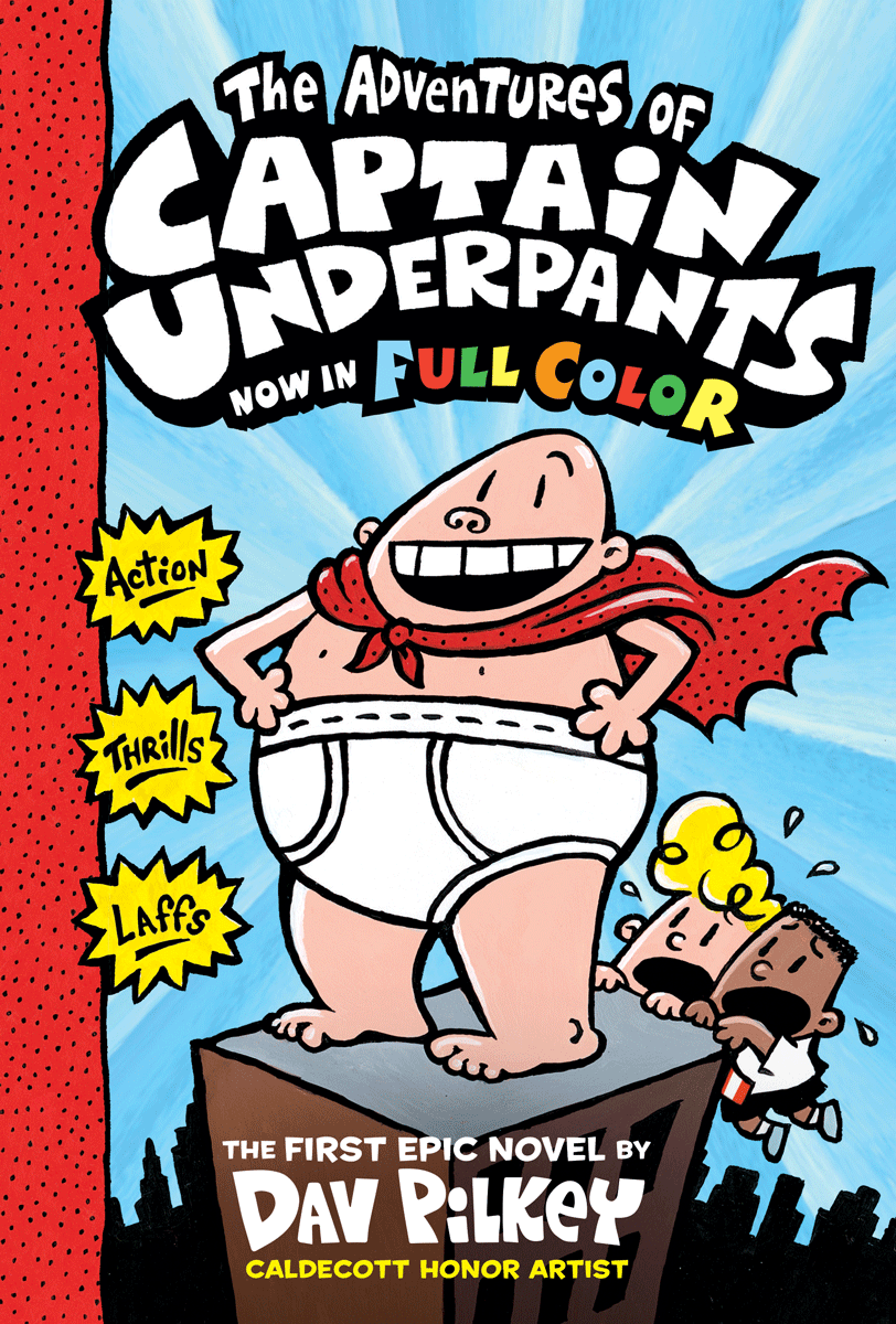No.15  #LibraryTop50 Dav Pilkey is both beloved and loathed for his edgy Captain Underpants & Dog Man. His books promote a free-spirited, can-do attitude for kids making their own comics, sparking ideas for a wide variety of simple but exciting compositions  https://pilkey.com 