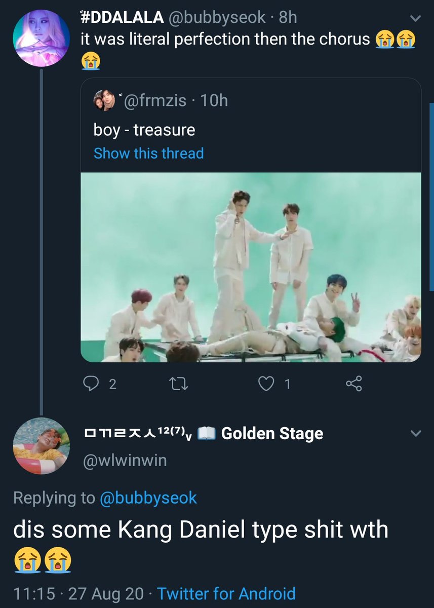 I'm not exaggerating when i say kpop stans twt are sick in the head. The obsession that they have to drag, to ridicule, to mock, to trash on KDN debut song is so ridiculous and pathetic.