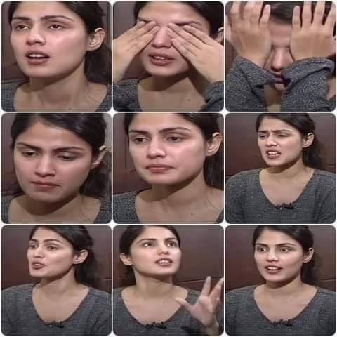 PreetiTesha's tweet photo. She cried a lot that I can't see any tears but I can see her satisfied smile which says I'm all ready to face investigation and media I know how to lie. I mean acting skills improving #ShameOnAajTak https://t.co/yOETONNtwq