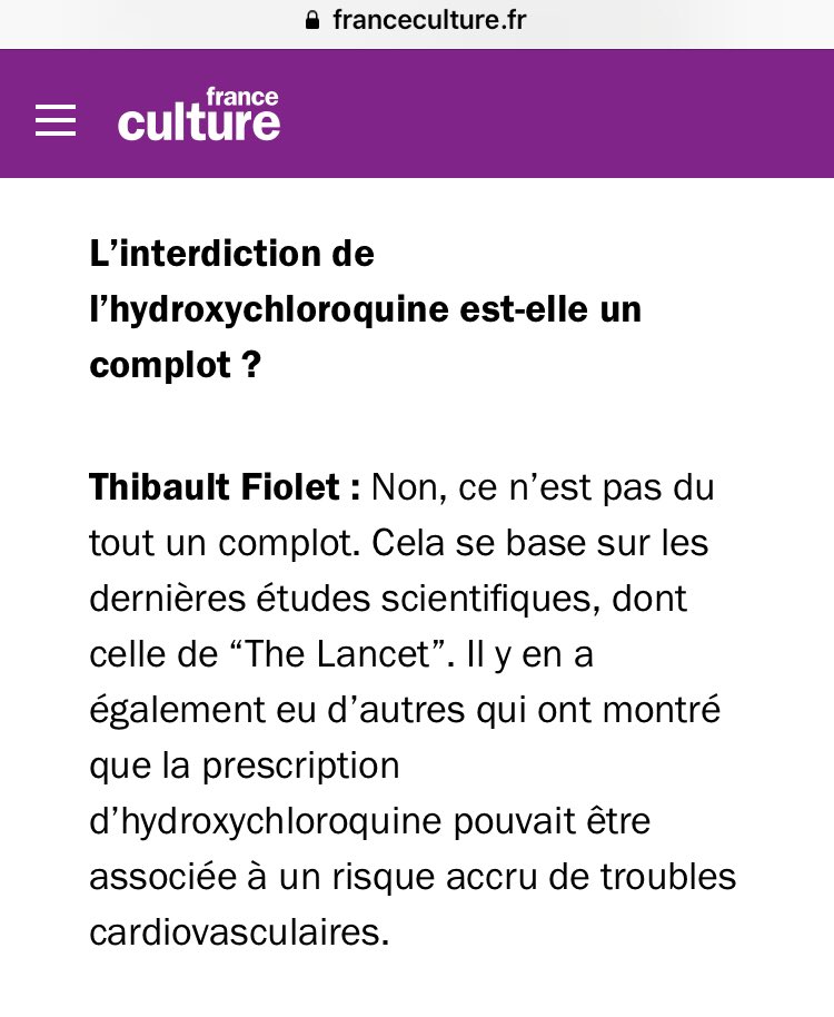 NicoVedrines's tweet image. #Fiolet #LancetGate #expertsnulsoucorrompus