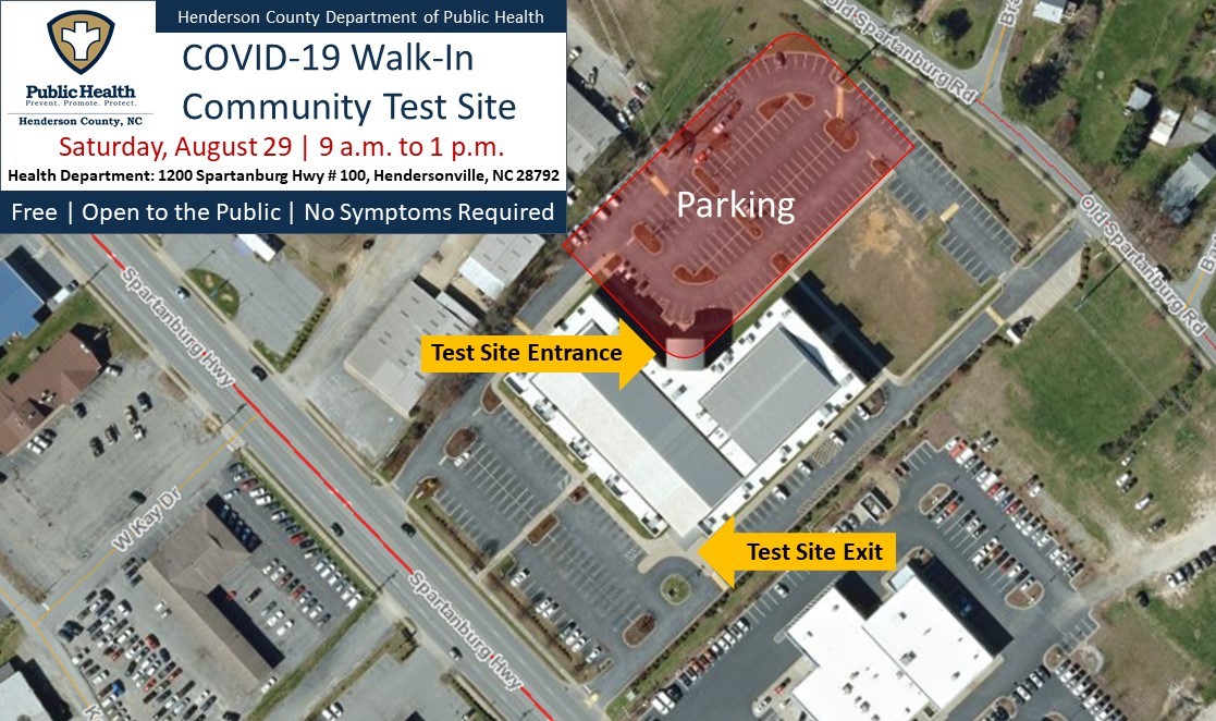 AndrewMundhenk's tweet photo. The Henderson County Health Department will host a walk-in COVID-19 testing site for the public this Saturday. https://t.co/osxcZ278Fn https://t.co/PSVujX14PD