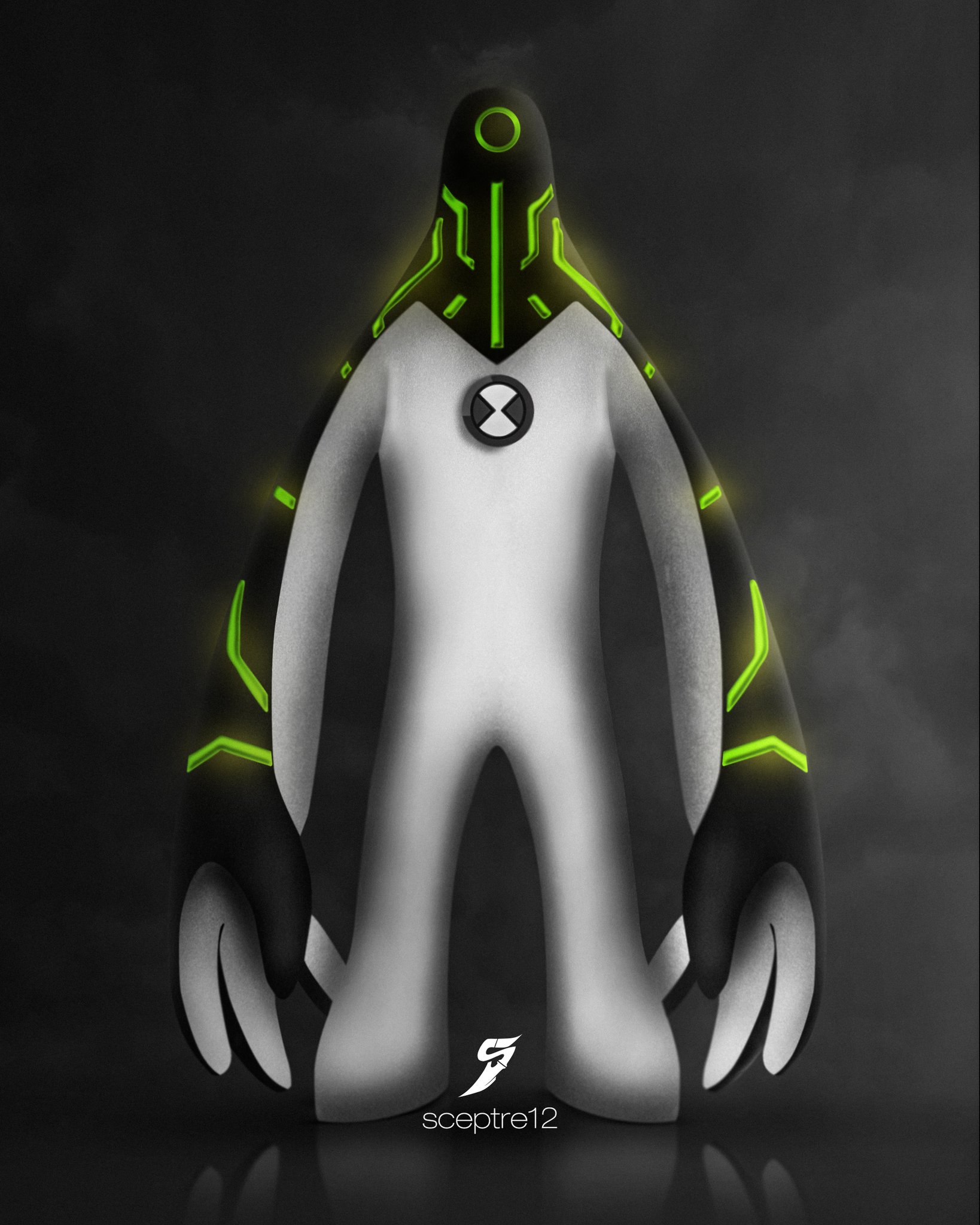 Free STL file BEN 10 - Alien UpGRADE FREE・Template to download and 3D  print・Cults