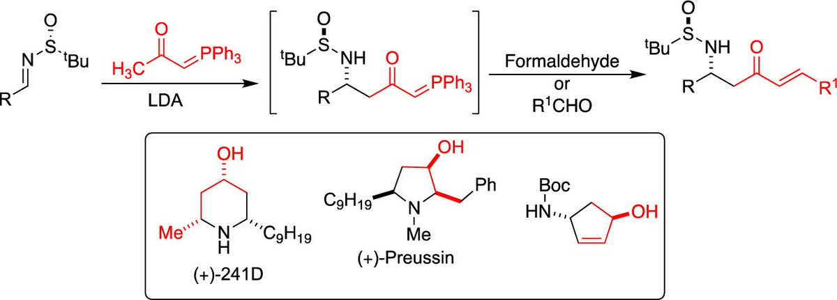 J Org Chem Org Lett In Ol From Krprasadatiisc Synthesis Of Beta Sulfinamido Enones With Good Diastereoselectivity By Direct Addition Of Wittig Ylide To Sufinimines Reaction With Aldehydes Applied To Synthesis