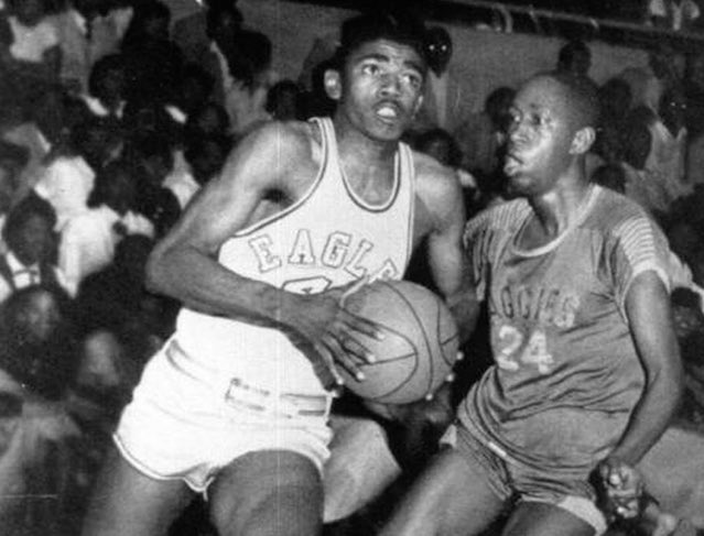 Sam Jones (North Carolina Central... was North Carolina College at Durham when he played there)