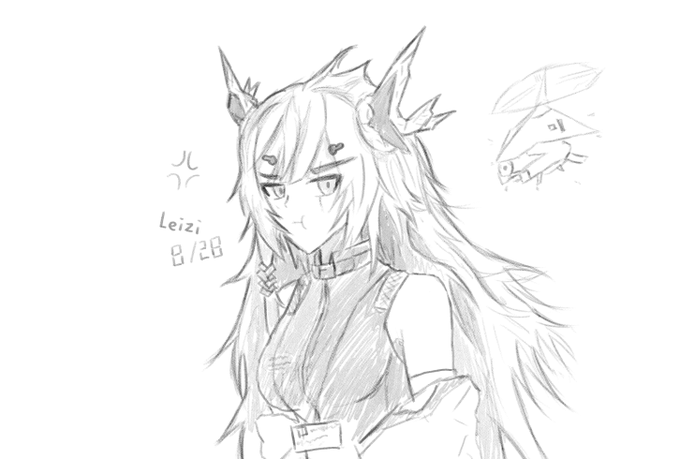 今日のお絵描き～
レイズさん描きました～ 