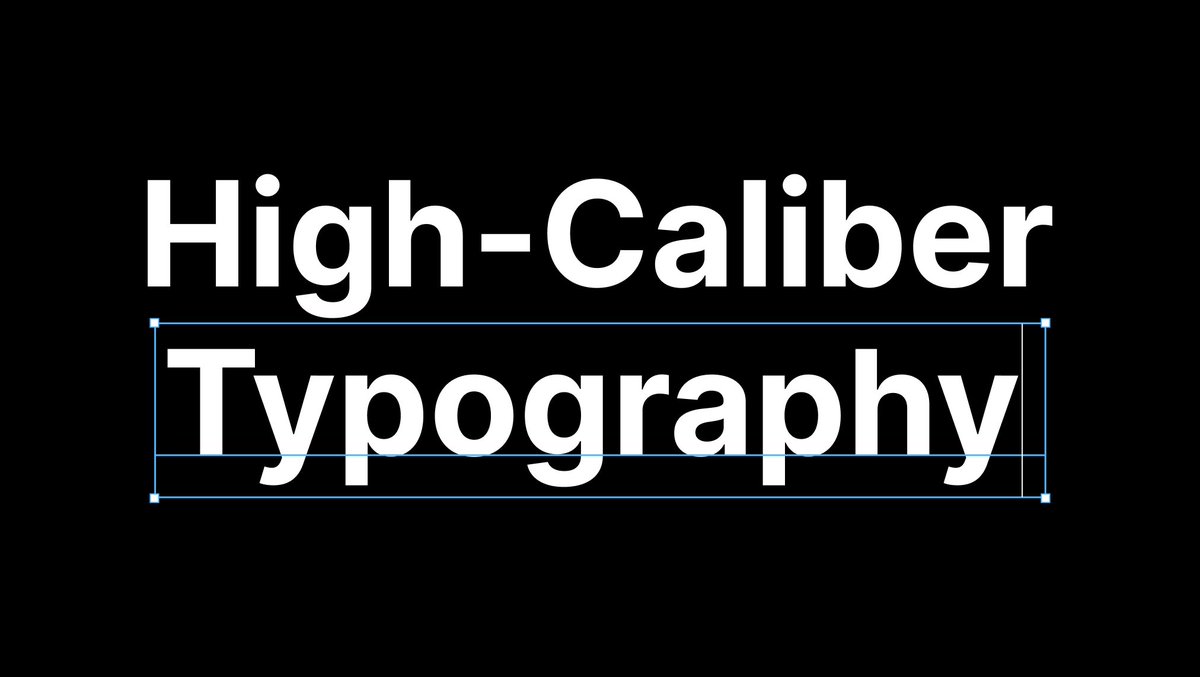 Type is an important tool Developers use. A website is 95% typography.Typography can make or break your website's aesthetic and readability. What font should I choose? What should be bold? What is tracking?Here is your go-to guide for High-Caliber Typography Thread 