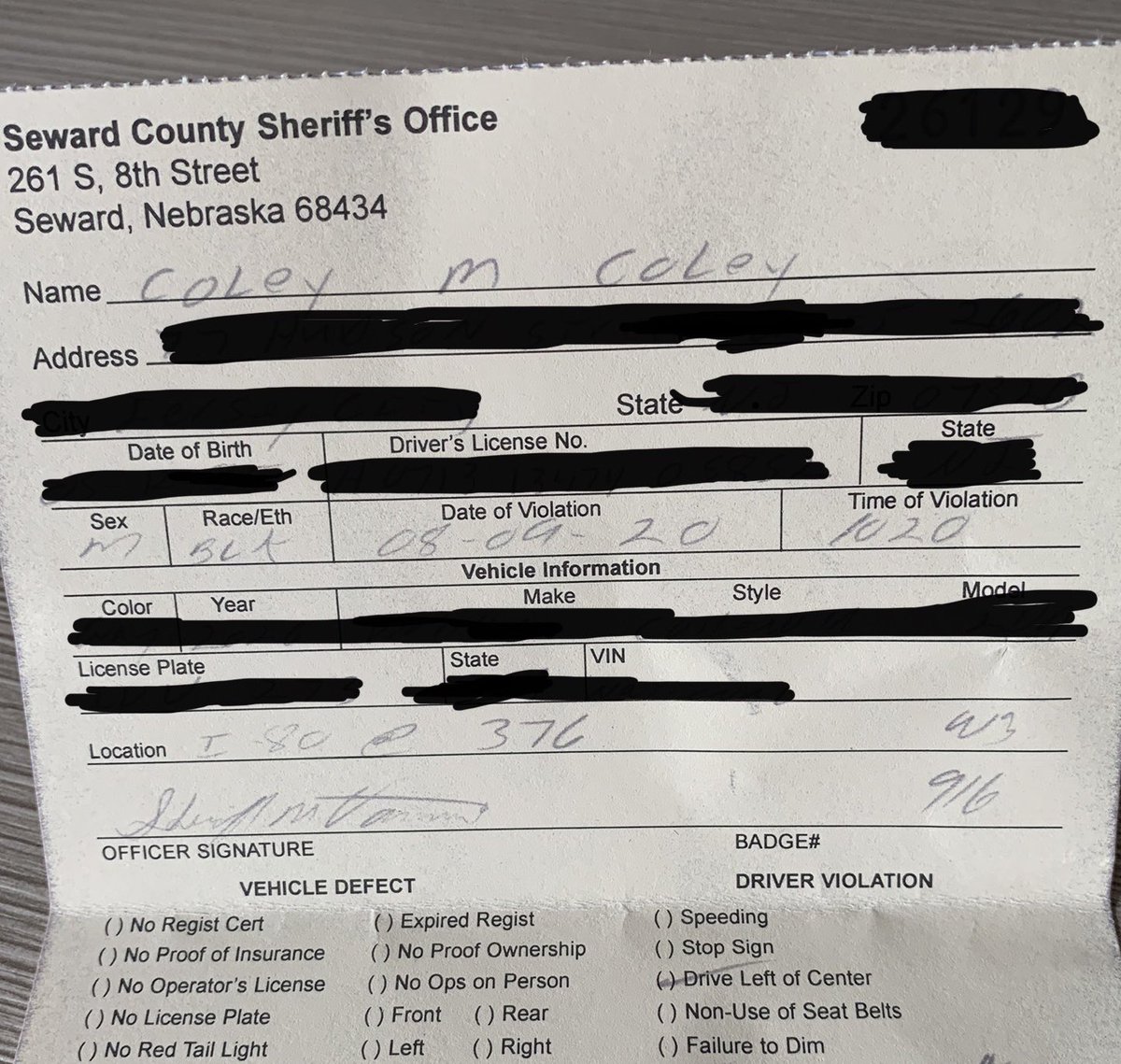 The other guy interjects, looking up from writing the warning: “So you’re on TV? I’ve never seen you before ...”“Well, the sports I primarily cover now aren’t in season yet, and this pandemic ain’t helping ...”A short time later, I was handed my “warning” and sent on my way.