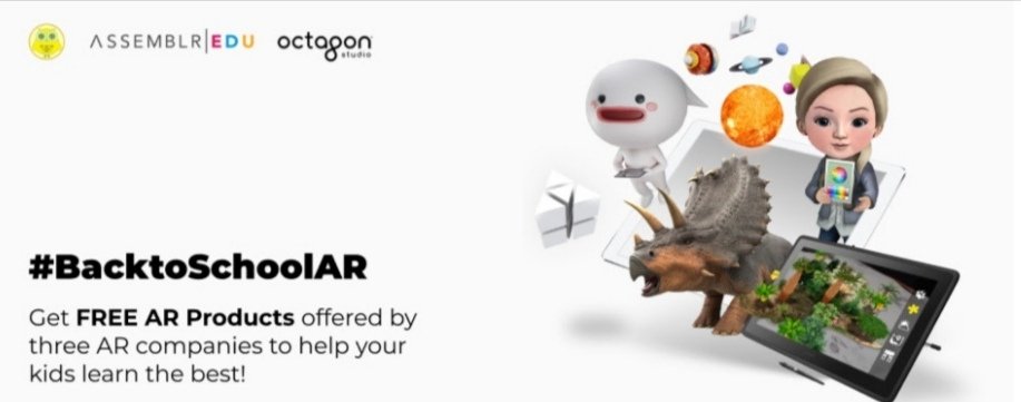 YoussefA_edu's tweet photo. Get ready for #BacktoSchool. Let students discover and create with @octagon_studio @assemblrworld @Clever_Books  FREE AR resources!

https://t.co/fhEbO8xrbN

#EdTech #ARVRinEdu #K12 #remotelearning #freeEdTech @EdTech4Future https://t.co/L0WXQ2Bvuu