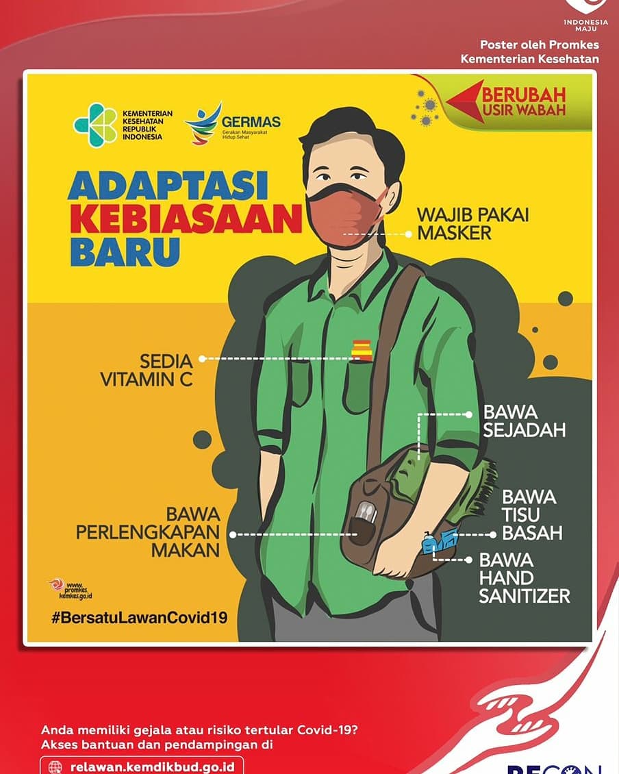 sucitafi3's tweet photo. 31 Hari Tantangan #SiapAdaptasi Hari ke-27

- perlengkapan untuk adaptasi kebiasaan baru 

- HOAXBUSTER: kalung anti virus mengobati Covid19? Masa iya? Yuk disimak penjelasannya yang benar. 

#ReconSigap 
#RelawanKemdikbud 
#SiapAdaptasi https://t.co/l0Fg4rymjE