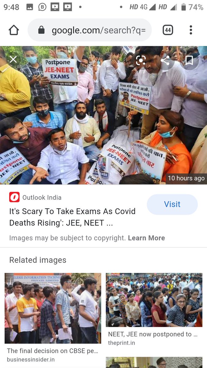 StylusSharma's tweet photo. what the f@k is this???? they are protesting for jee/neet exam postpon due to covid 19 Becouse it's contagious but they protesting like this!!! Doesn't such a corona spread????? #COVIDIOTS #JeeNeet_DisasterManagementAct2005 #NEETJEE #neetjeepostpone https://t.co/7bI3qQ6F0V