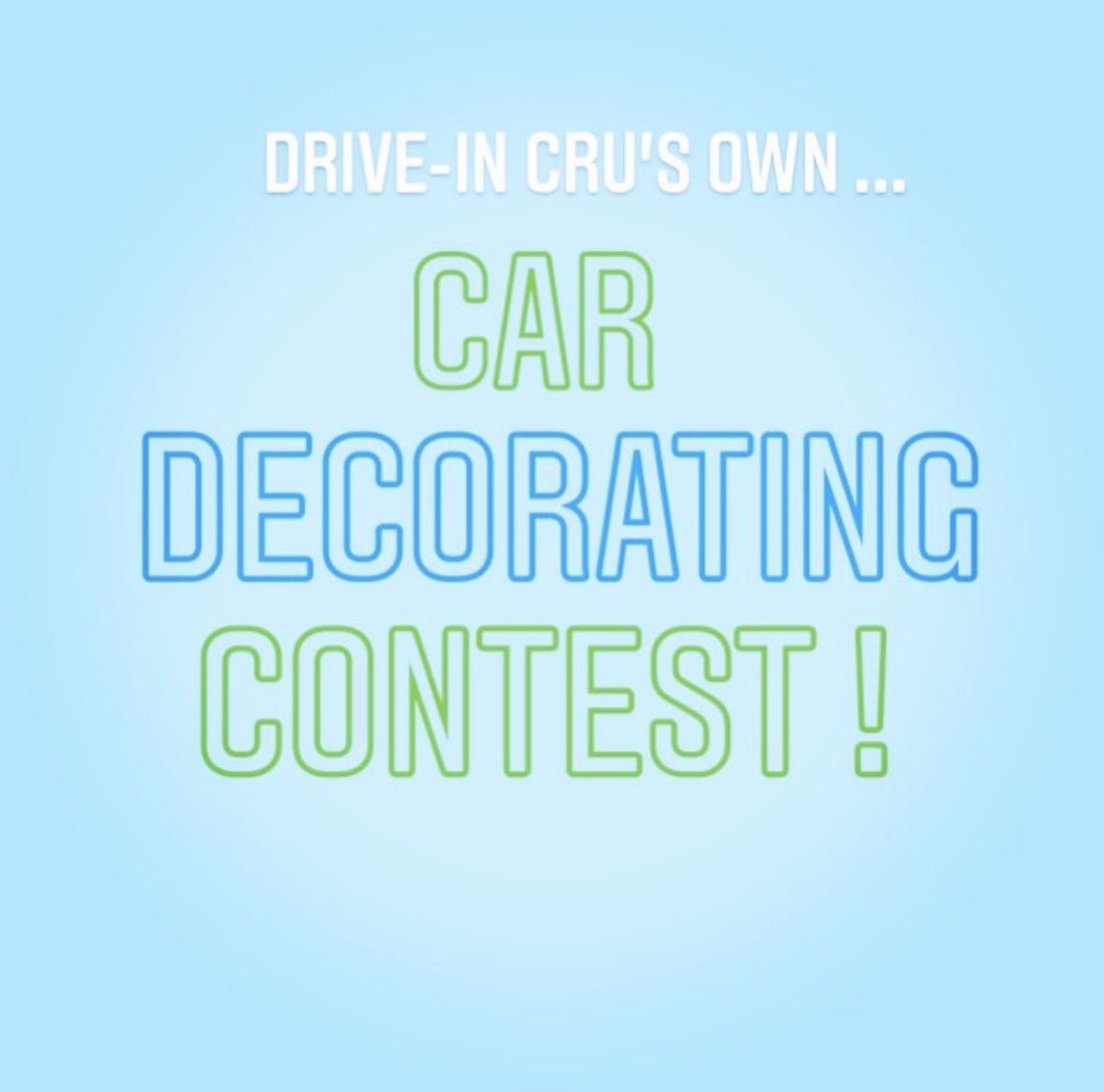 miamicru's tweet photo. Week 2 of DRIVE-IN CRU tonight!! Cobblestone community church @8 PM! Decorate your car with your quarantine team before to get entered into a contest to win awesome prizes!! https://t.co/tbiZNeuCh0