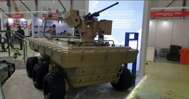 Bharat Forge Unmanned Ground Vehicle