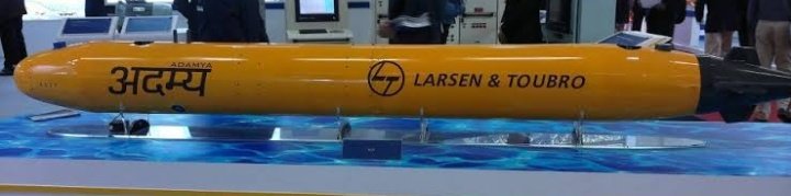 L&T Adamya Autonomous Underwater Vehicle