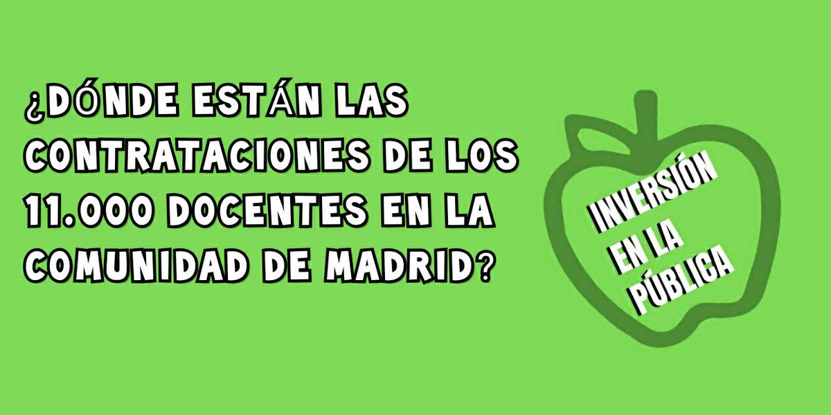 MADinterinos's tweet photo. #VueltaAlColeSegura #ColePresencial
El inicio de curso requiere de organización. La  @ComunidadMadrid lo ha dejado todo para el final,  esperamos que contraten desde el 1 de septiembre a los docentes anunciados para que puedan organizarlo @eossoriocrespo @IdiazAyuso @CelaaIsabel https://t.co/TNY5hO2d6h