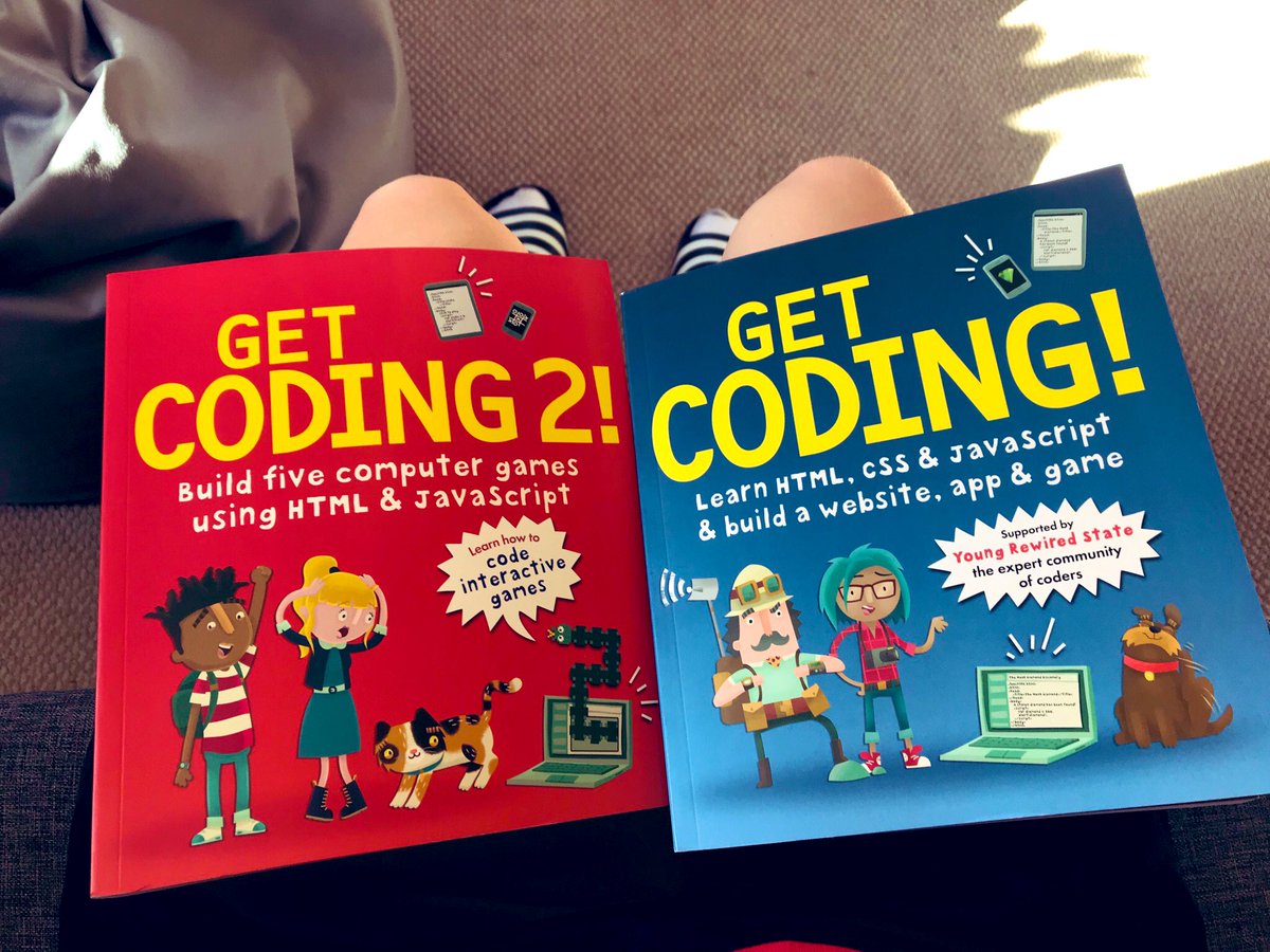 wexwextexmex's tweet image. So I got these #getcoding books for my brothers birthday but after having a little peruse before I wrap them I kinda want to keep them for myself!! Such nifty little books 📚