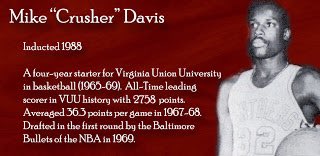 Mike “Crusher” Davis (Virginia Union)