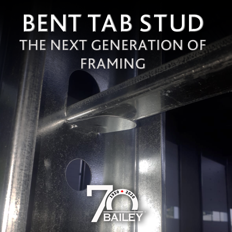 baileymetal's tweet photo. Bent Tab Stud the next generation of framing. The BAILEY BENT TAB STUD Bridging Channel System helps reduce material and labour costs. Learn more at https://t.co/p6PNwDiJXd
#benttabstud #baileymetal #steelframing #steelstuds #steelstud #metalstud #metalstud #metalframing https://t.co/tztzIcSXJC