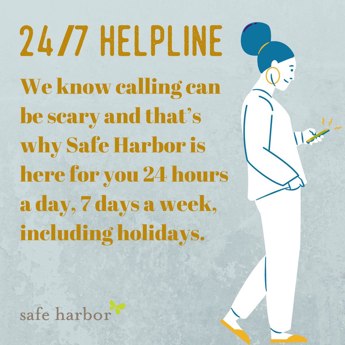 SafeHarborInc's tweet image. Learn more about what to expect when you call our help line at safeharborsc.org/get-help
