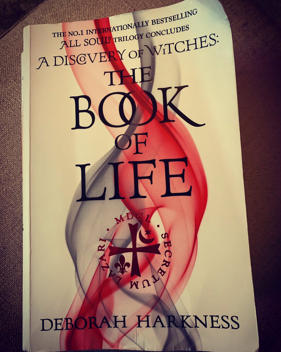 Finished. Ooooft! What a cracking read. Season 3 filming here we come!! @ADiscoveryOfWTV @DebHarkness @BadWolf_TV @skytv #Gallowglass Vampire, witches and Daemons, oh my.