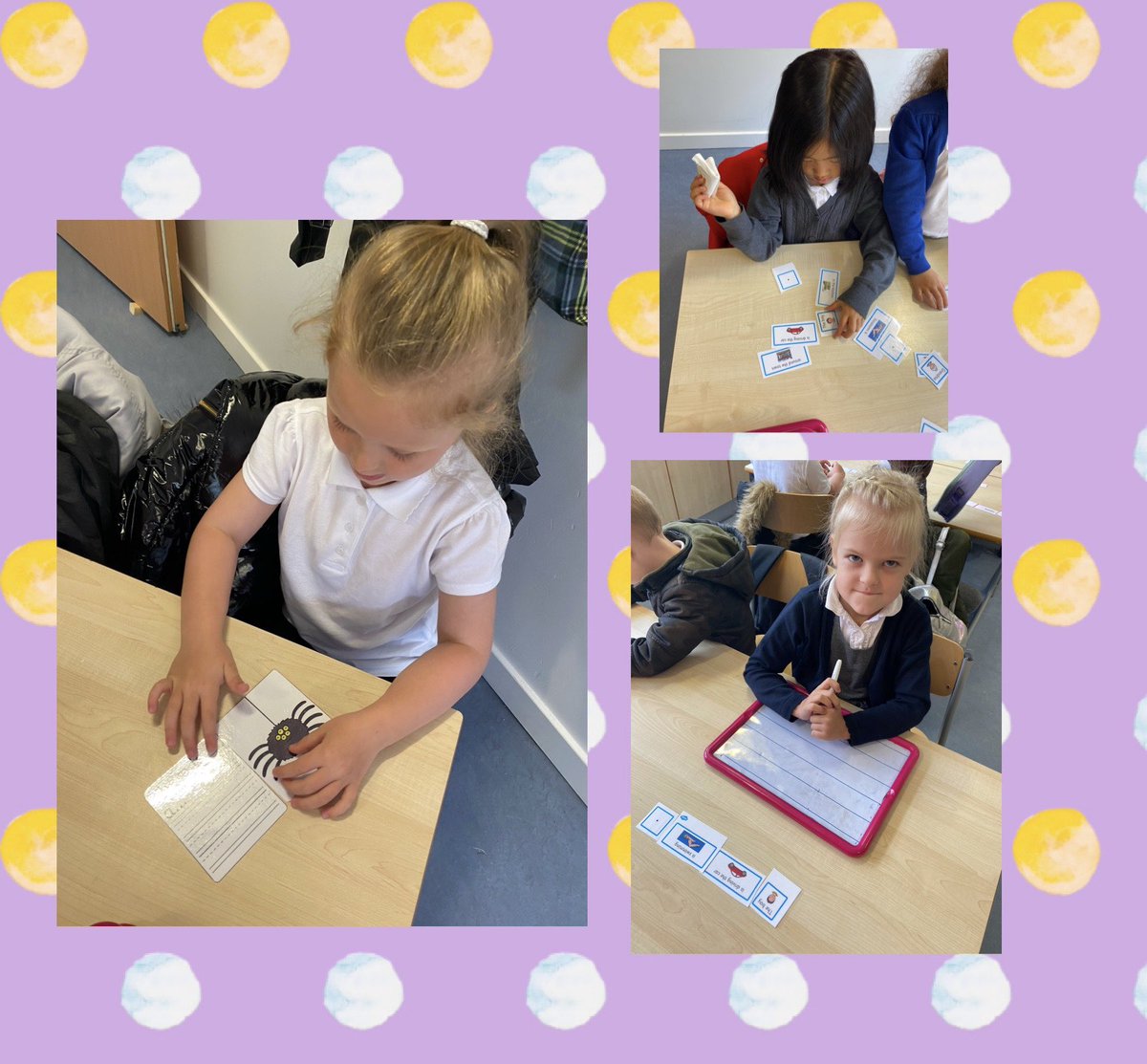 MrsFaryma's tweet photo. We worked together in groups to build the broken sentences. We worked hard to put #CapitalLetters at the start and #FullStops at the end. We then wrote our sentences using lovely #handwriting ✍️ @school_seaton https://t.co/9okHZKvLHJ