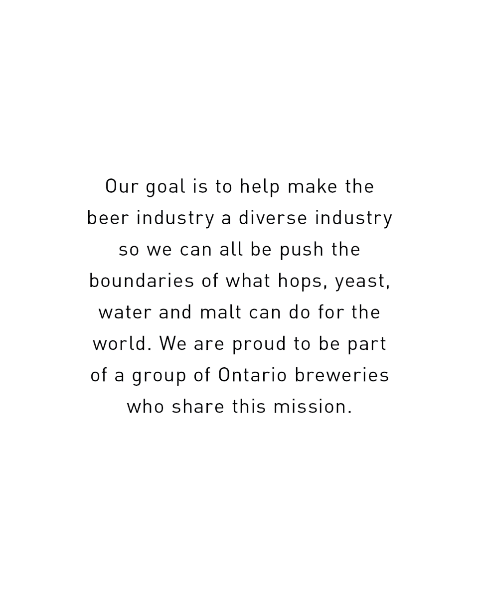 CollectiveBrew's tweet photo. We've teamed up with @niagaracollege to help students with diverse backgrounds break into brewing. 

Our goal is to help make the beer industry more diverse so we can all be push the boundaries of what hops, yeast, water and malt can do for the world. https://t.co/DDgLT81ZMl https://t.co/oDXXsLhTaI