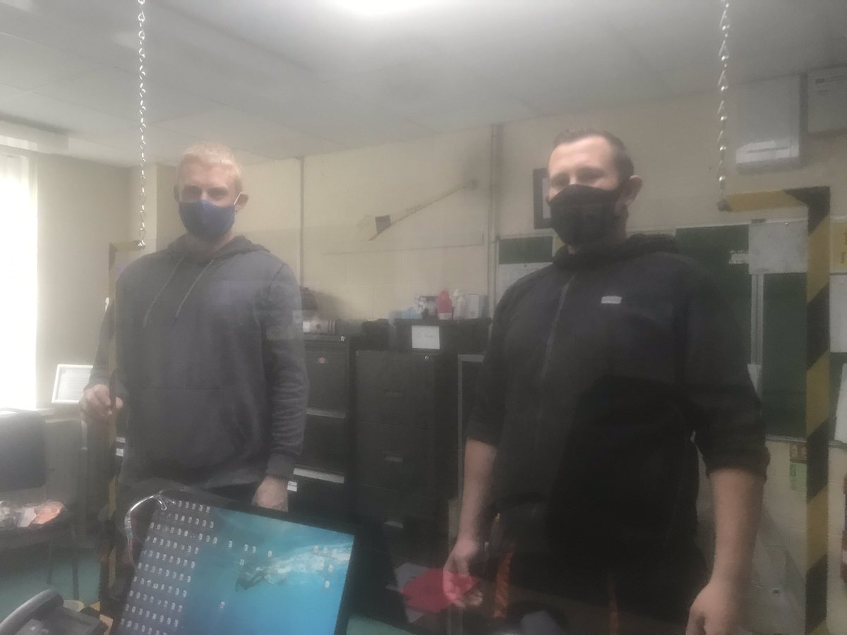 aidansns's tweet photo. To say we are grateful would be an understatement. Thanks to Eoin and Peter of @EiElectronics for fitting and for being so obliging. Thanks also to Gerry and Management of @EiElectronics for their generosity. We are ready to re-open! #InThisTogether #reopeningschoolssafely https://t.co/5zivzUnSGV