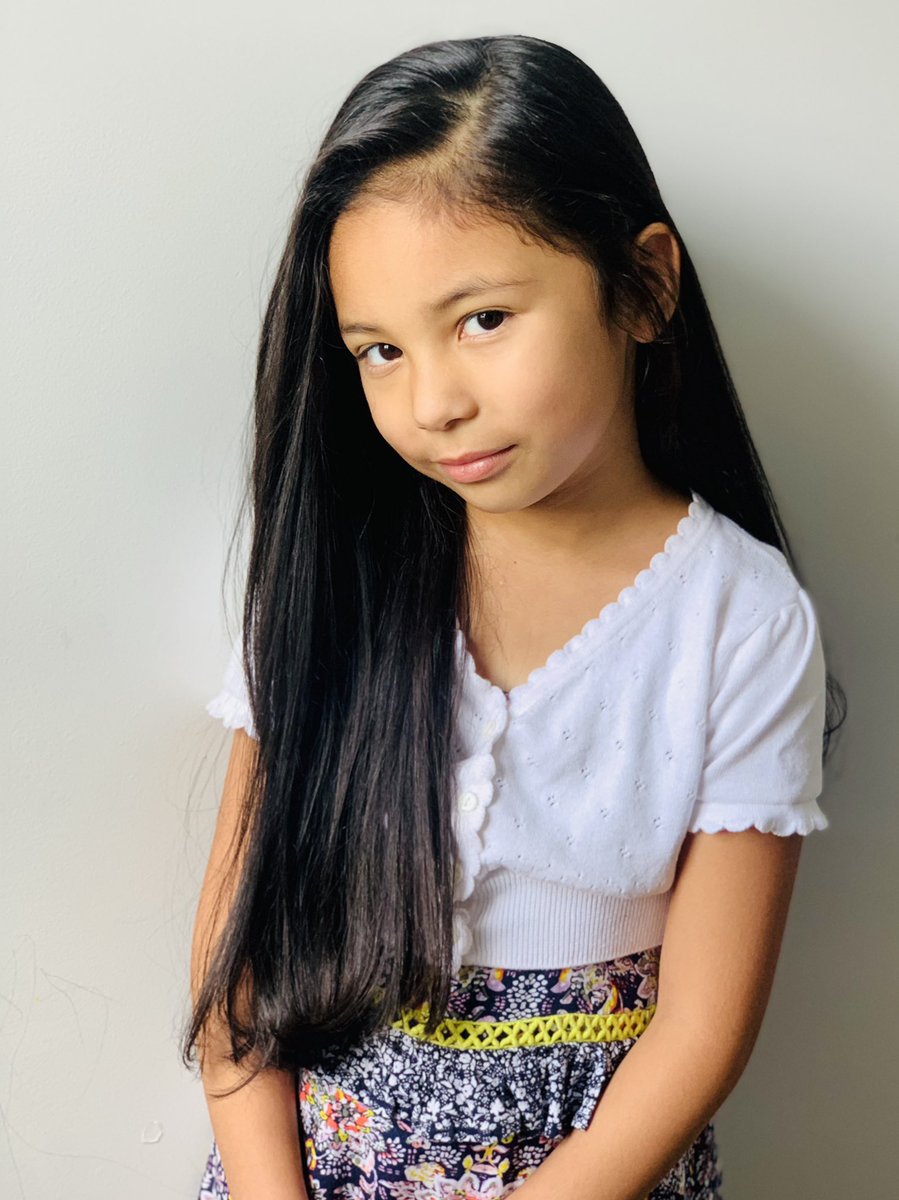YessicaLFlores's tweet photo. Got a new trim and blow and she couldn’t be happier! 😁 #almost7 https://t.co/w9XIMyJ7U1