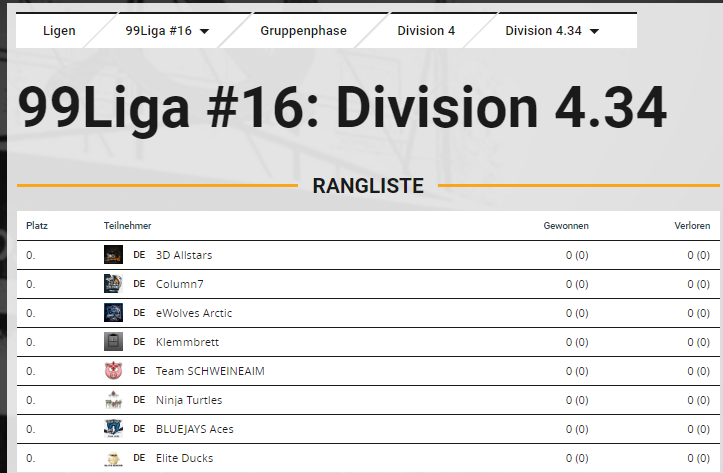 cm7exitpeek's tweet image. Die Liga steht fest wir spielen in der DIV-4.34 wünschen allen Teams viel Erfolg.
@TrilluXe  wir sehen uns ;)
#99days 
#warsteiner
#Column7
