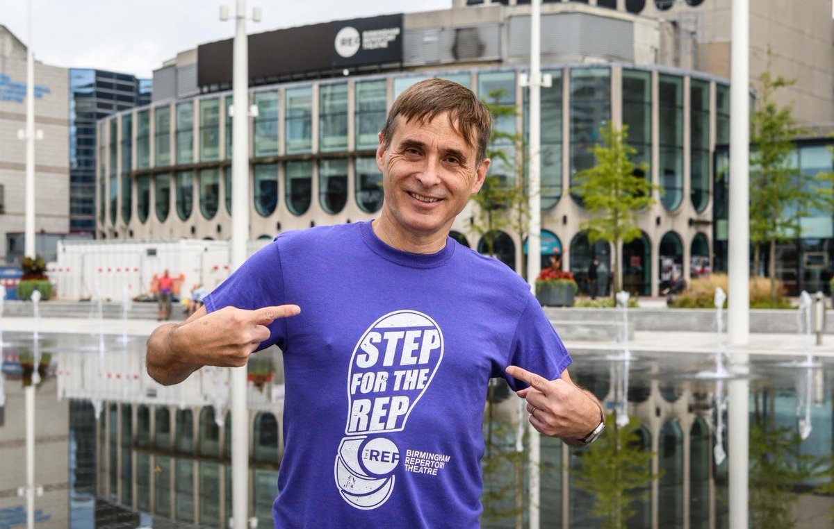 Raddlebarn_Sch's tweet photo. This year we are working with Birmingham REP.Their Associate Director begins his #StepForTheREP as he walks 116 miles from The REP to London's Leicester Square raising money for our industry-leading work with children, you can support his walk here: https://t.co/HVlIPC6W4w https://t.co/TSroF3mVgr