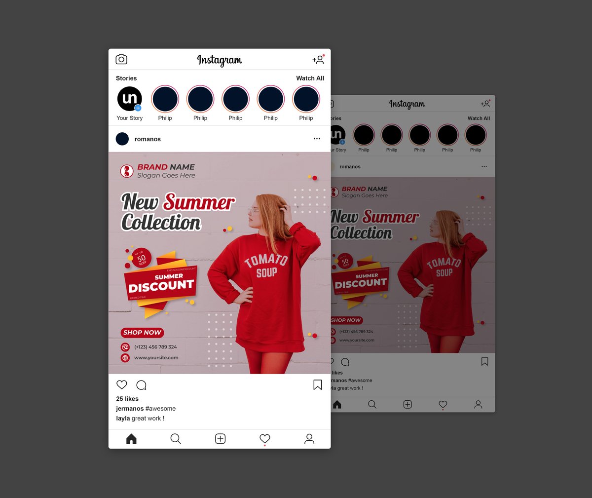 HRP_Design's tweet image. My new work on social media post design. 
If need this type of design for your business order: rb.gy/qoz3xo 

#socialmediadesign #socialmediamarketing #design #art #foodmenu #foodiesofinstagram #postdesign #fiverrseller #herrera #fbpost #instagrampostdesign #fbpost