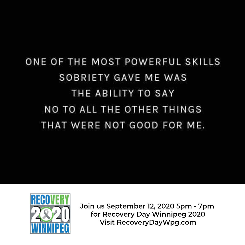Join us online September 12 to celebrate #RecoveryDay #Winnipeg. Tickets and info here: recoverydaywpg.com