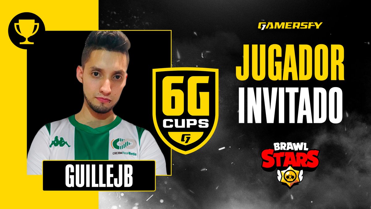 gamersfy's tweet photo. Nos queda presentaros a los chicos de Brawl Stars para las finales de las 6G Cups.
Es el turno de @Guille_JB , que jugará las finales en LATAM. ¿Le robaréis la final 👀?
#6GCups #Finales #Torneo #BrawlStars #LATAM https://t.co/quRByQkjOx
