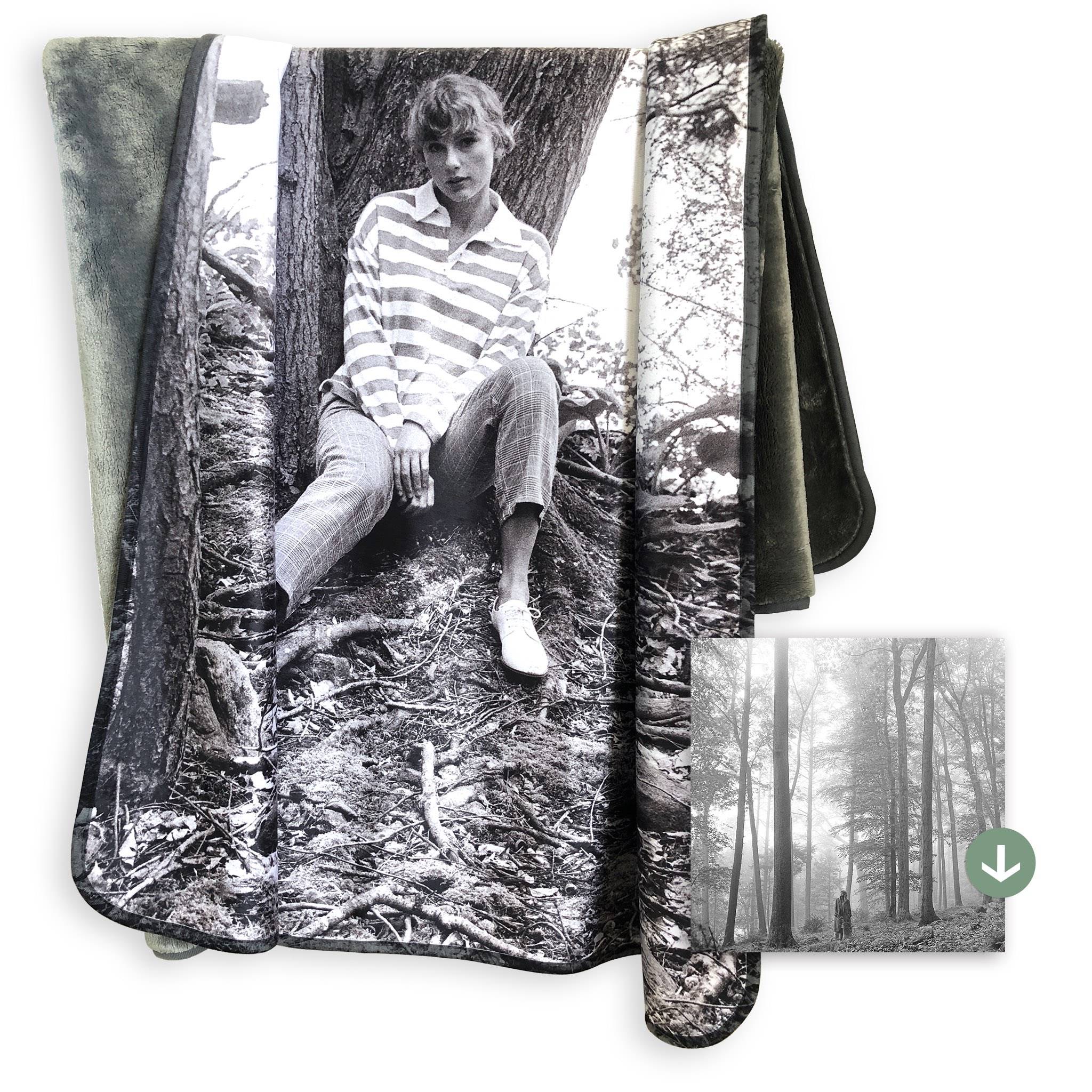 Taylor Swift Folklore Blanket folkloreblanket X